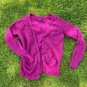 Fuchsia American Eagle Cardigan Size M